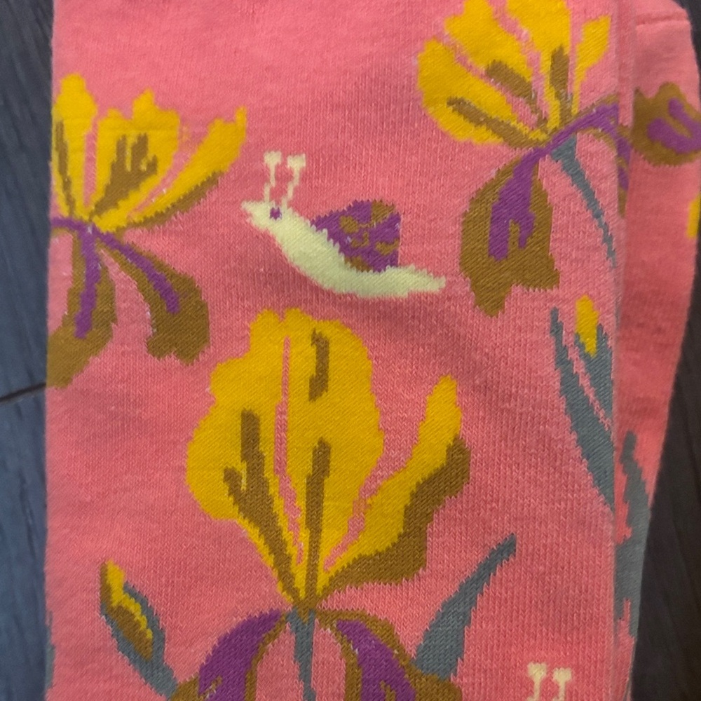 Floral Patterned Socks Set - Picture 4 of 4
